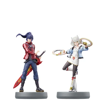 Imagen alusiva al producto Paquete Doble de Figuras Amiibo Noa y Mio de Xenoblade Chronicles 3 para Nintendo Switch