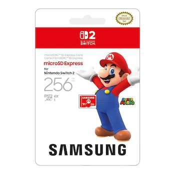 Imagen de referencia para Tarjeta de Memoria Micro SD Express 256 GB para Nintendo Switch 2