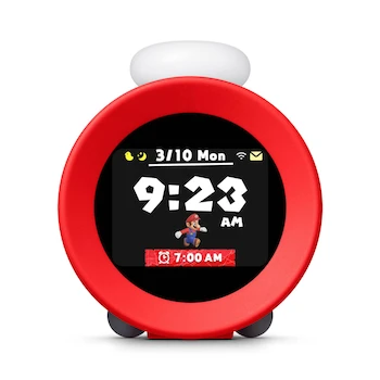 Imagen alusiva al producto Reloj Despertador Nintendo Sound Clock Alarmo Rojo Modelo 44518094