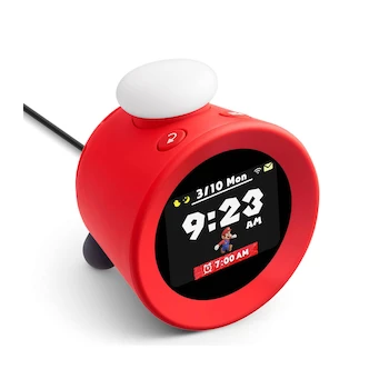 Imagen 2 de Reloj Despertador Nintendo Sound Clock Alarmo Rojo Modelo 44518094