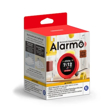 Imagen 5 de Reloj Despertador Nintendo Sound Clock Alarmo Rojo Modelo 44518094