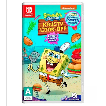 Imagen de referencia para Videojuego SpongeBob SquarePants: Krusty Cook-Off para Nintendo Switch