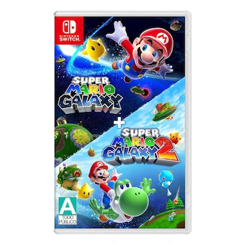 Imagen de referencia para Super Mario Galaxy y Super Mario Galaxy 2 para Consola Nintendo Switch