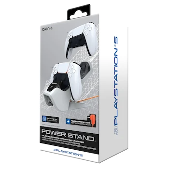 Imagen de referencia para Base de Carga Doble Bionik BNK-9067 para Controles de PlayStation 5 Negra