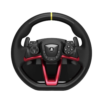 Imagen 3 de Volante Inalámbrico HORI Racing Wheel Apex para PlayStation 5, PlayStation 4 y PC, Color Negro, con Pedales Incluidos