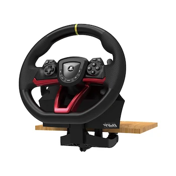 Imagen 5 de Volante Inalámbrico HORI Racing Wheel Apex para PlayStation 5, PlayStation 4 y PC, Color Negro, con Pedales Incluidos