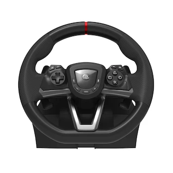 Imagen 2 de Volante de Carreras HORI Racing Wheel APEX para PlayStation 5, PlayStation 4 y PC con Pedales - Negro