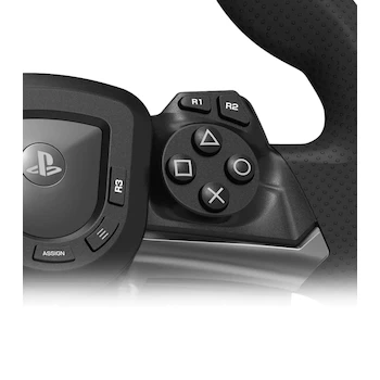Imagen 4 de Volante de Carreras HORI Racing Wheel APEX para PlayStation 5, PlayStation 4 y PC con Pedales - Negro