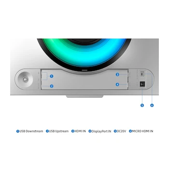 Imagen 4 de Samsung Monitor Gamer Odyssey G9 LS49CG950SLXZX 49 Pulgadas Curvo OLED 4K