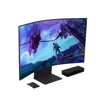 Imagen 3 de Monitor Gamer Samsung Odyssey Ark LS55CG970NLXZX Curvo 55 Pulgadas 4K UHD