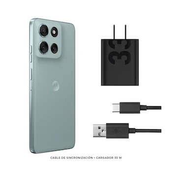 Imagen 2 de Motorola Moto G56 5G Smartphone 256GB Almacenamiento 8GB RAM + 16GB Virtual Gris Desbloqueado