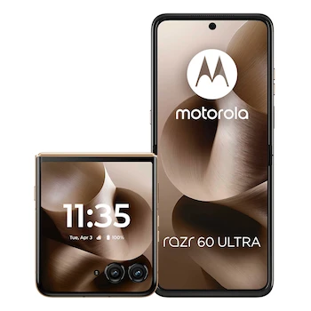 Imagen de referencia para Celular Motorola Moto Razr 60 Ultra 1TB Almacenamiento 16GB RAM Color Café Desbloqueado