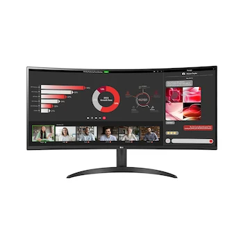 Imagen de referencia para LG 34WR50QK-B Monitor Curvo UltraWide de 34 Pulgadas Negro
