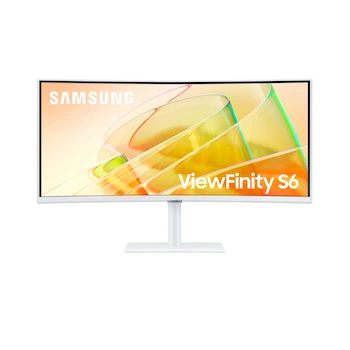 Imagen de referencia para Samsung ViewFinity S6 LS34C650TALXZX Monitor Curvo de 34 Pulgadas Ultra WQHD