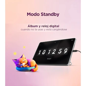 Imagen 5 de Tablet Lenovo Tab M10 3rd Gen 10.1" 4GB RAM 128GB Luna Grey con Funda y Earbuds