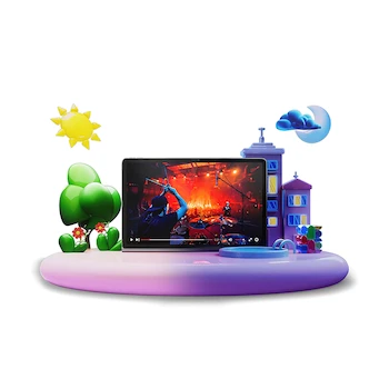 Imagen 5 de Lenovo Tab Plus TB351FU Tablet 11.5" 128GB Storage 8GB RAM Android OS MediaTek Helio G99 Processor Luna Grey Wi-Fi