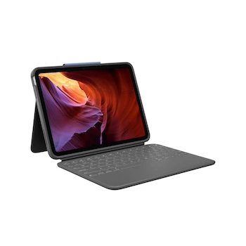 Imagen de referencia para Logitech Rugged Folio con Teclado para iPad (10ª Generación) Color Grafito