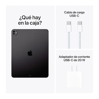Imagen 4 de Apple iPad Pro Wi-Fi 13 Pulgadas Chip M4 8 GB RAM 256 GB Almacenamiento Negro Espacial