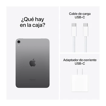 Imagen 4 de Apple iPad mini (7ª Generación) Wi-Fi 128GB 8.3 Pulgadas Gris Espacial Modelo MXN63CL/A