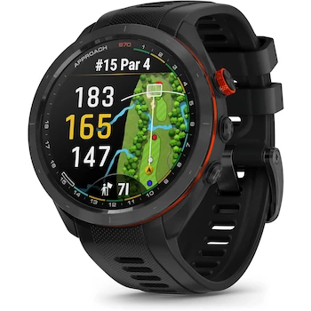 Imagen 2 de Garmin Approach S70 Reloj Deportivo para Golf de 47 mm Color Negro Cerámico