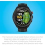Miniatura de Garmin Approach S70 Reloj Deportivo para Golf de 47 mm Color Negro Cerámico