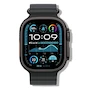 Miniatura de Apple Watch Ultra 2 GPS + Cellular, Caja de Titanio Negro de 49 mm, Correa Ocean Negra