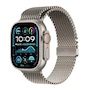 Miniatura de Apple Watch Ultra 2 GPS + Cellular con Caja de Titanio Natural de 49 mm y Correa Estilo Milanés de Titanio Natural Mediana