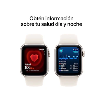 Imagen 4 de Apple Watch SE (2da Generación) 40 mm GPS Caja de Aluminio Medianoche con Correa Deportiva Medianoche
