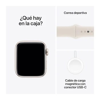Imagen 5 de Apple Watch SE (2da Generación) 40 mm GPS Caja de Aluminio Medianoche con Correa Deportiva Medianoche