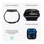 Miniatura de Apple Watch Series 10 GPS Caja de Aluminio Negro Azabache 46 mm Correa Deportiva Negra M-L