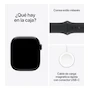 Miniatura de Apple Watch Series 10 GPS con Caja de Aluminio en Color Negro Azabache de 42 mm y Correa Deportiva Negra en Talla S-M