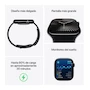 Miniatura de Apple Watch Series 10 GPS con Caja de Aluminio Plata de 46 mm y Correa Loop Deportiva Azul Nube