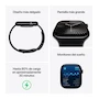 Miniatura de Apple Watch Series 10 GPS Caja Aluminio Negro Azabache 42mm Correa Deportiva Negra M-L