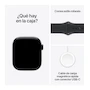 Miniatura de Apple Watch Series 10 GPS Caja Aluminio Negro Azabache 42mm Correa Deportiva Negra M-L