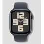 Miniatura de Apple Watch SE GPS 44 mm Caja de Aluminio Color Medianoche con Correa Deportiva Color Medianoche