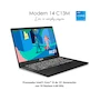 Miniatura de Laptop MSI Modern 14 con Pantalla de 14 Pulgadas, Procesador Intel Core i5, 8 GB de RAM, 512 GB SSD, Color Negro