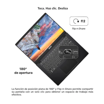 Imagen 5 de Laptop MSI Modern 14 con Pantalla de 14 Pulgadas, Procesador Intel Core i5, 8 GB de RAM, 512 GB SSD, Color Negro
