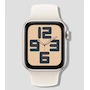 Miniatura de Apple Watch SE GPS 40mm Caja Aluminio Blanco Estelar Correa Deportiva Blanco Estelar