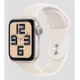 Miniatura de Apple Watch SE GPS 40mm Caja Aluminio Blanco Estelar Correa Deportiva Blanco Estelar