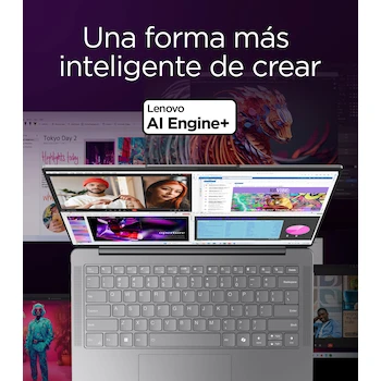 Imagen 4 de Laptop Lenovo Yoga Slim 7 14" Intel Core Ultra 5 16GB RAM 1TB SSD Luna Grey