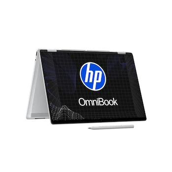 Imagen 5 de Laptop HP OmniBook X Flip 14-fm0074la 14" Meteor Silver Intel Core Ultra 7 32GB RAM 1TB SSD