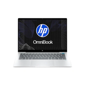 Imagen de referencia para HP OmniBook X 14-inch Meteor Silver Laptop with Qualcomm Snapdragon X Plus X1P-42-100 Processor, 16GB RAM, 1TB SSD