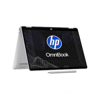 Imagen 4 de HP OmniBook X 14-fp0054la Laptop 14" Intel Core Ultra 5 Processor 16GB RAM 512GB SSD Meteor Silver