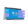 Miniatura de Laptop Convertible HP Pavilion x360 2-in-1 14-ek0010la 14 Pulgadas Intel Core i3 8GB RAM 512GB SSD Intel UHD Graphics Plateado Natural