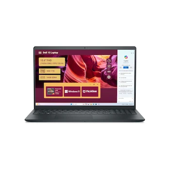 Imagen de referencia para Dell Inspiron 15 3535 Laptop 15.6" AMD Ryzen 7 7730U 16GB RAM 1TB SSD Carbon Black Model i3535-A735BLK-PUS