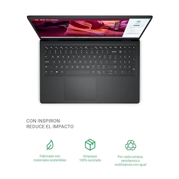 Imagen 4 de Dell Inspiron 15 3535 Laptop 15.6" AMD Ryzen 7 7730U 16GB RAM 1TB SSD Carbon Black Model i3535-A735BLK-PUS