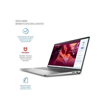 Imagen 2 de Laptop Dell Inspiron 15 DC15255 15.6" AMD Ryzen 5 7520U 8GB RAM 512GB SSD Plata