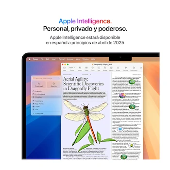 Imagen 4 de Apple MacBook Air 13-inch Laptop with M4 Chip 16GB Unified Memory 512GB SSD Storage Starlight