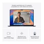 Miniatura de Apple MacBook Air 15-inch Laptop with M4 Chip, 16GB Unified Memory, 256GB SSD Storage, Midnight