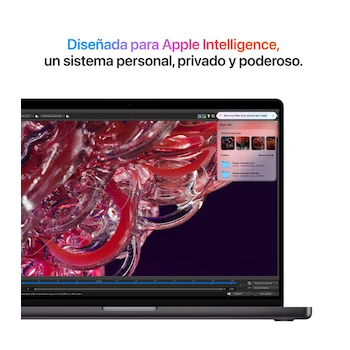 Imagen 3 de Apple MacBook Pro 16 Pulgadas Chip M4 Pro CPU 14 Núcleos GPU 20 Núcleos 48 GB RAM 512 GB SSD Almacenamiento Plata